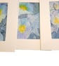 Original Hollyhock Watercolour Paintings - Image 1