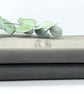 Sterling Silver Ginko Leaf Handmade Stud Earrings - Image 2