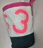 Colourful Upcycled Sailcloth Storage Baskets – Large Laundry and Toy Baskets - Image 10