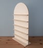 Curved Top Jewellery Earring Cards Display Board Shelving for Crafts Fairs - Image 9