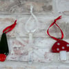 Fused Glass Christmas Decorations