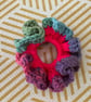 Colourful handmade crochet scrunchie  - Image 1
