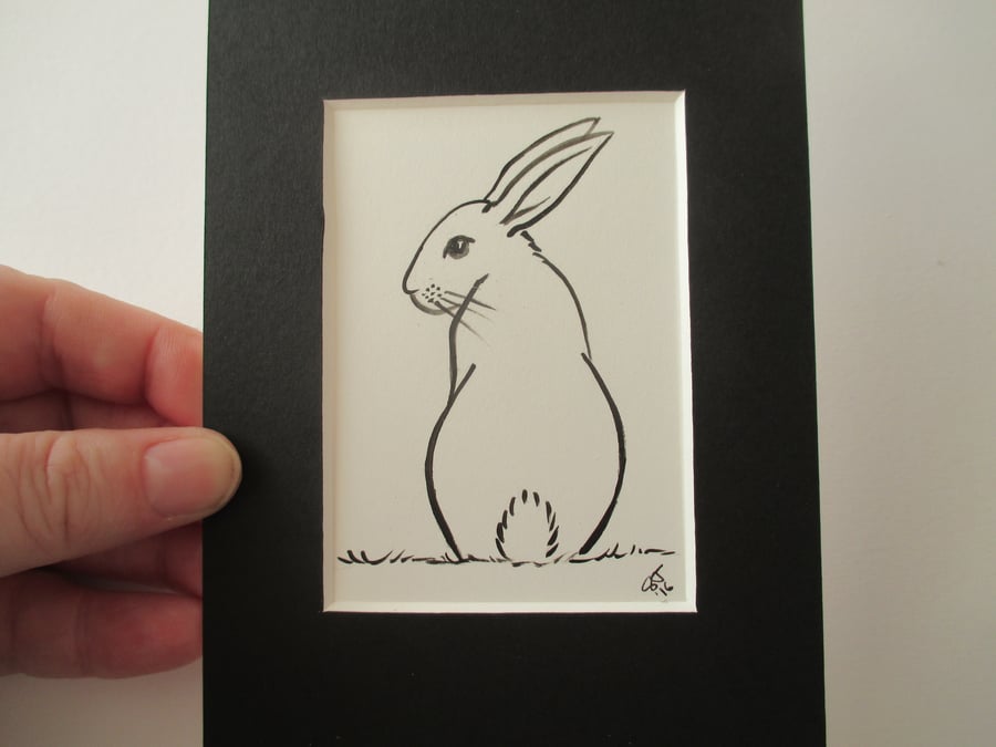 ACEO Rabbit aceo Bunny