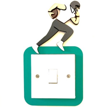 UK light Switch surround - NFL fans, supporters