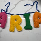 Name bunting Name chain