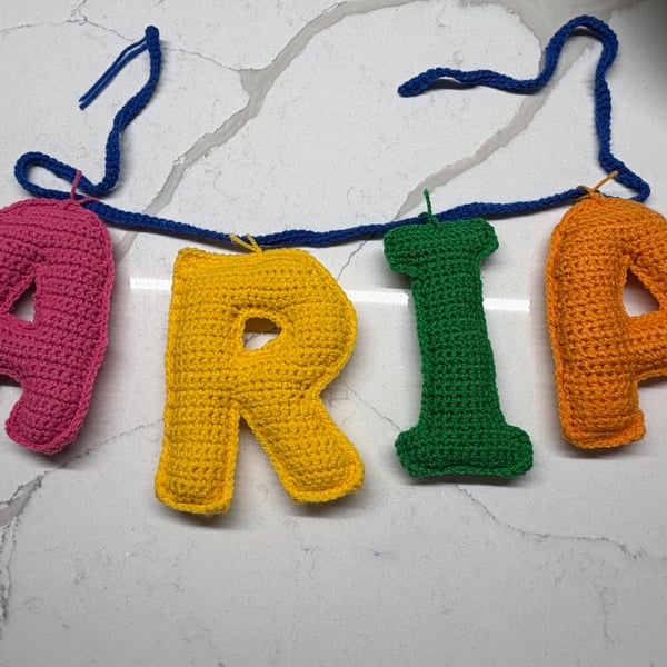 Name bunting Name chain