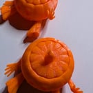 small pumpkin treat pots with secure lid