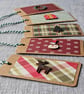 Pack of 5 Fun Festive Handmade Gift Tags  - Image 1