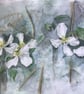 Climbing Clematis - Original Watercolour - Image 4