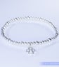 Bracelet Sterling Silver with Angel Charm - Image 5