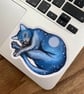 4 x Stickers - Cat Stickers! Scrapbooking, laptop decor, stocking fillers, cats - Image 10