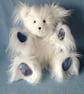 Collectable teddy bear 'Star' jointed 20 inches tall and very fluffy - Image 4