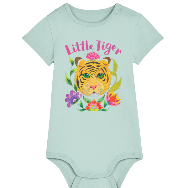 Tiger Babygrow – Green