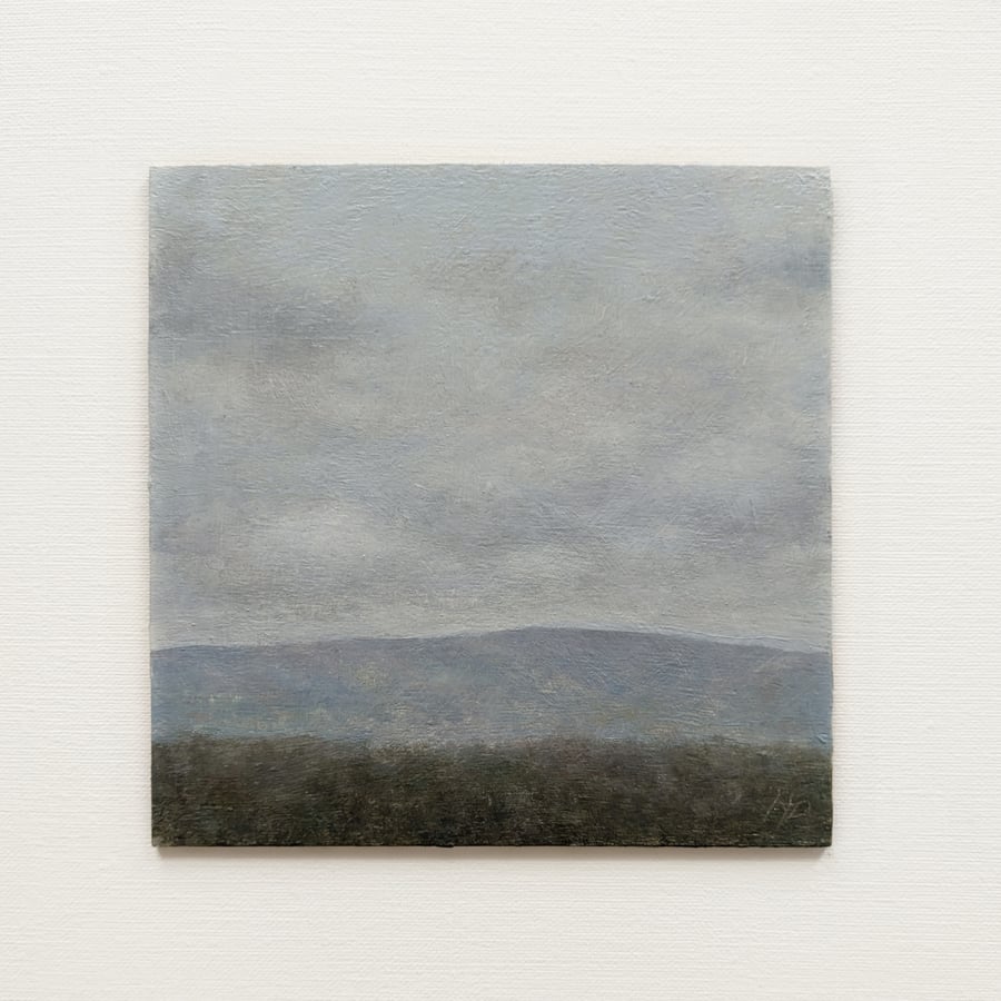 Landscape Original Oil Painting - Handpainted Small Wall Art - Scenery Artwork 
