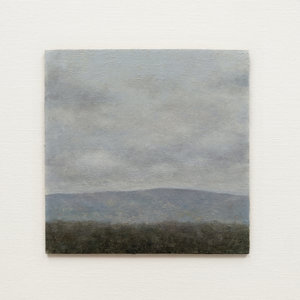 Landscape Original Oil Painting - Handpainted Small Wall Art - Scenery Artwork 