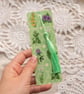 Spring Foraging Bookmark with Tassel - Image 3