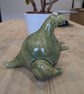 Ceramic T-rex sculpture, dinosaur ornament  - Image 4