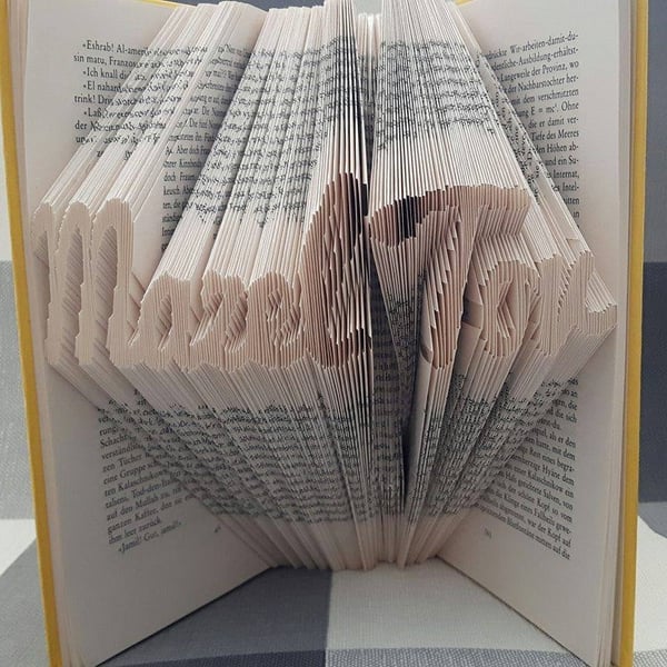 Mazel Tov MMF Book folding Pattern - EMAILED PDF PATTERN