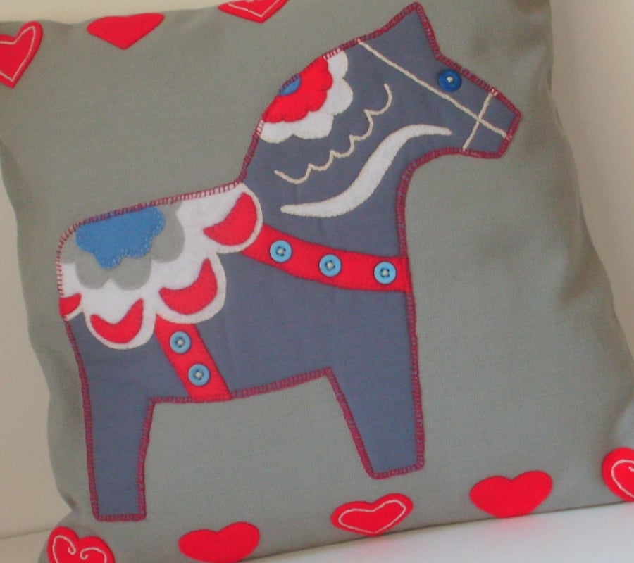 DALA HORSE CUSHION