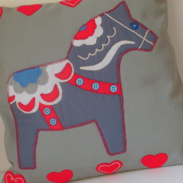 DALA HORSE CUSHION