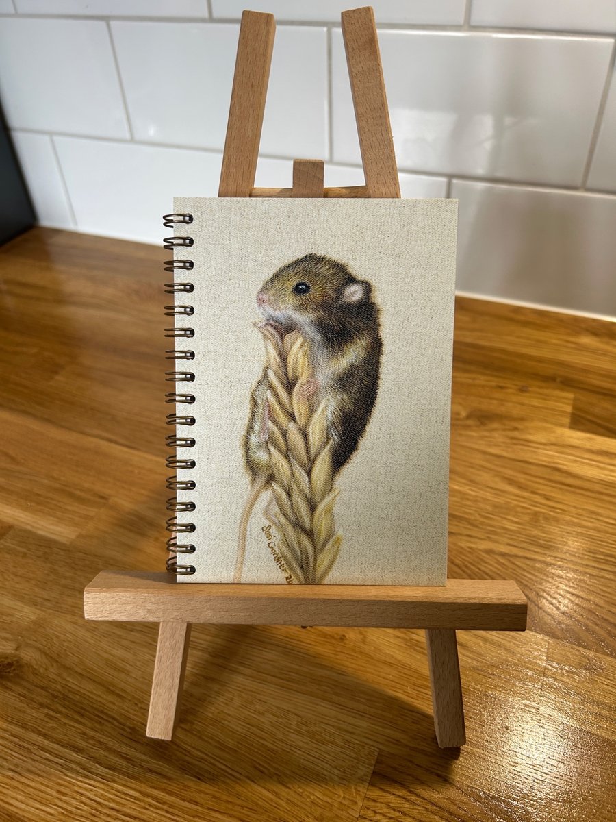A6 Lined Harvest Mouse Notebook 