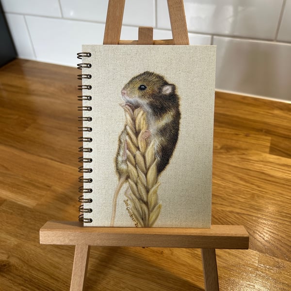 A6 Lined Harvest Mouse Notebook 