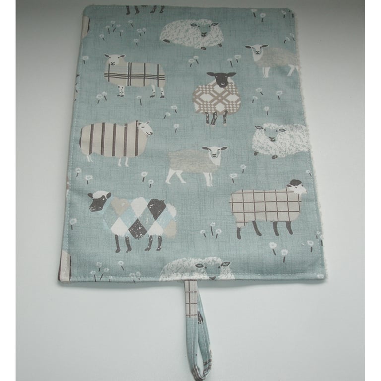 Rayburn 200 300 400 Pair of Hob Lid Mat Covers Sheep Cover Duck Egg