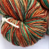 Copper Verdigris - Superwash merino-nylon 4 ply yarn