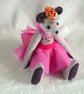 Rose, a 10" ballerina collectable bear with tutu - Image 7