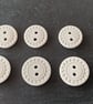 RUBBER Aztec Buttons 12.5mm Last Few Buttons x 5  - Image 4