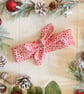 Dog Necktie - Red Stars - 5 Sizes Easy Tie On - Image 1