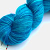 SALE: Greek Seas - Silver Sparkly suprwash merino nylon 4 ply yarn