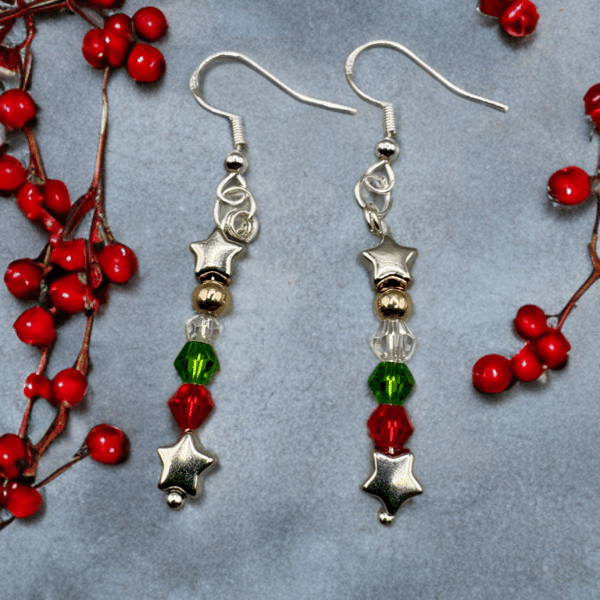 Christmas earrings 