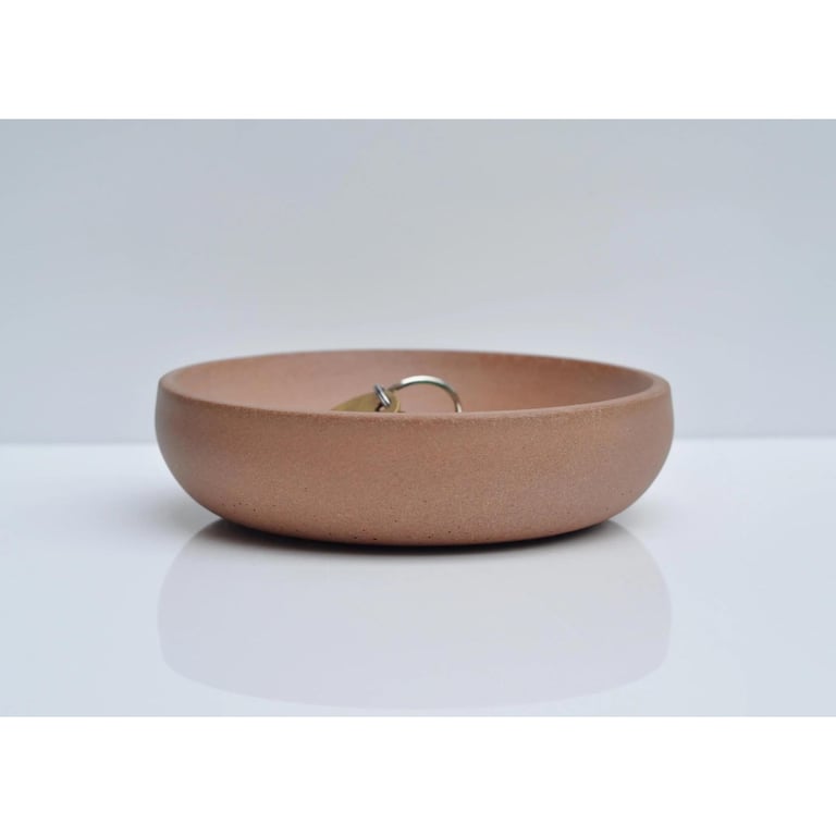 Concrete Bowl: Handmade Minimalist Key & Jewelry Dish