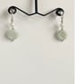 Jadeite and Freshwater Cultured Pearl Earrings - Image 6