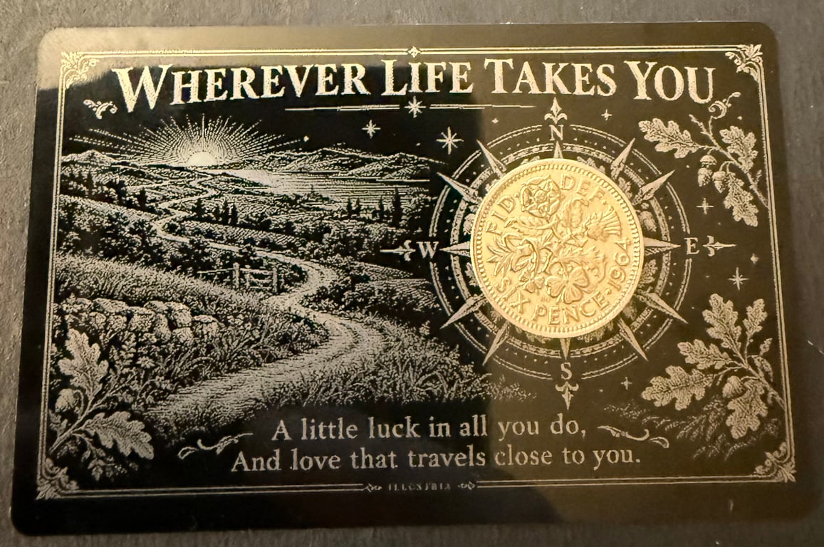 Wherever life takes us Sixpence