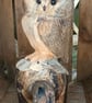 Pine Owl Carving - Image 2