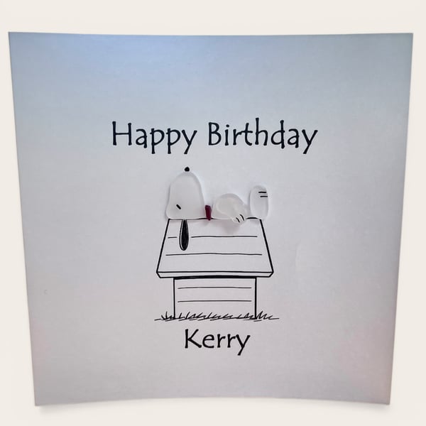 Snoopy - Happy Birthday card