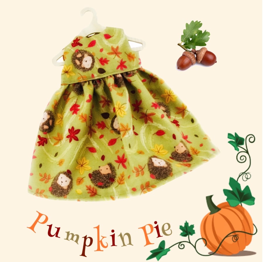 Reserved for Lesley - Hedgehog Print Dress