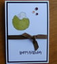 Birthday Card - Mouse in a Conker  - Image 10