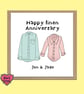 Happy 4th anniversary card for linen  - Image 5