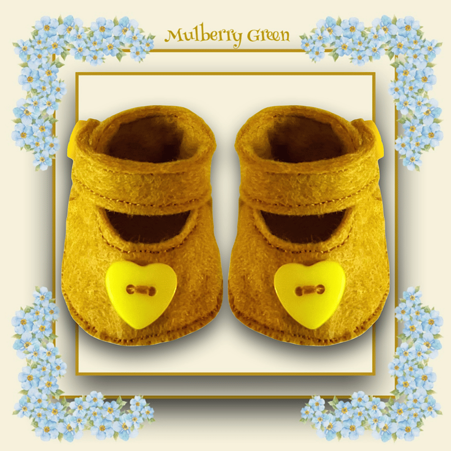 Yellow Heart Shoes