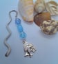 Beaded Silver Plated Bookmark With Silver Zodiac Sign Charm, Teacher's Gift - Image 3
