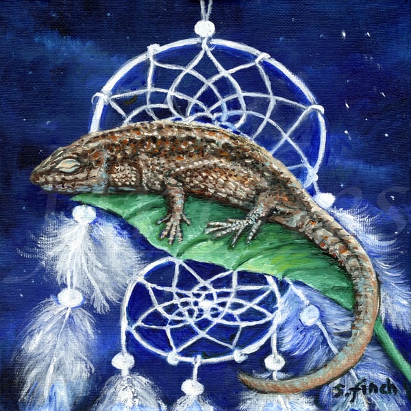 Spirit of Lizard - Limited Edition Giclée Print