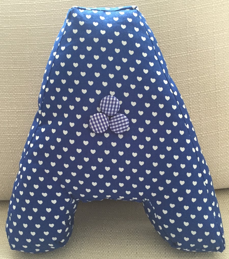 Alphabet Cushion - custom order x3 letters