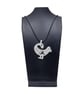 Sankofa bird pendant,ghanaian adinkra symbol necklace,african jewellery,tribal - Image 2