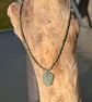 Delicate Seaglass necklace in coastal colours Ref R19 - Image 3