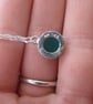 Summer Seconds 'Enchanted' Green Agate pendant necklace - Image 6