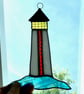 Stained Glass Lighthouse Suncatcher - Handmade Hanging Window Decoration - Image 3