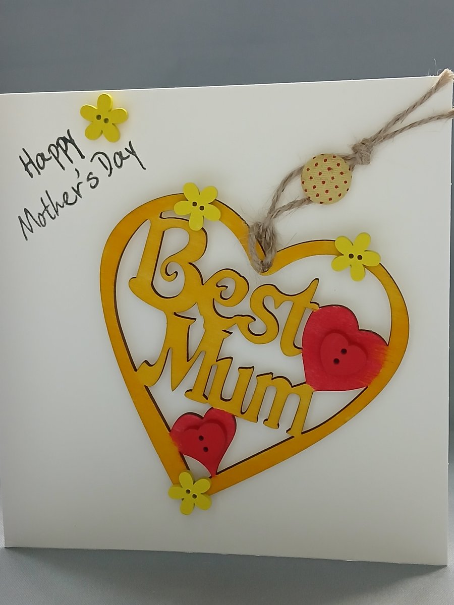 Handmade Mother's day card 